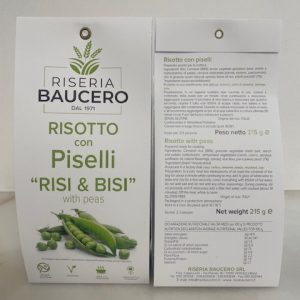 Risotto pronto con Piselli