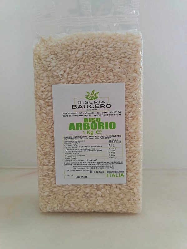 Riso Arborio 1kg sottovuoto