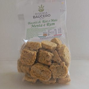 Biscotti di Riso e Mais alla Menta e Rhum